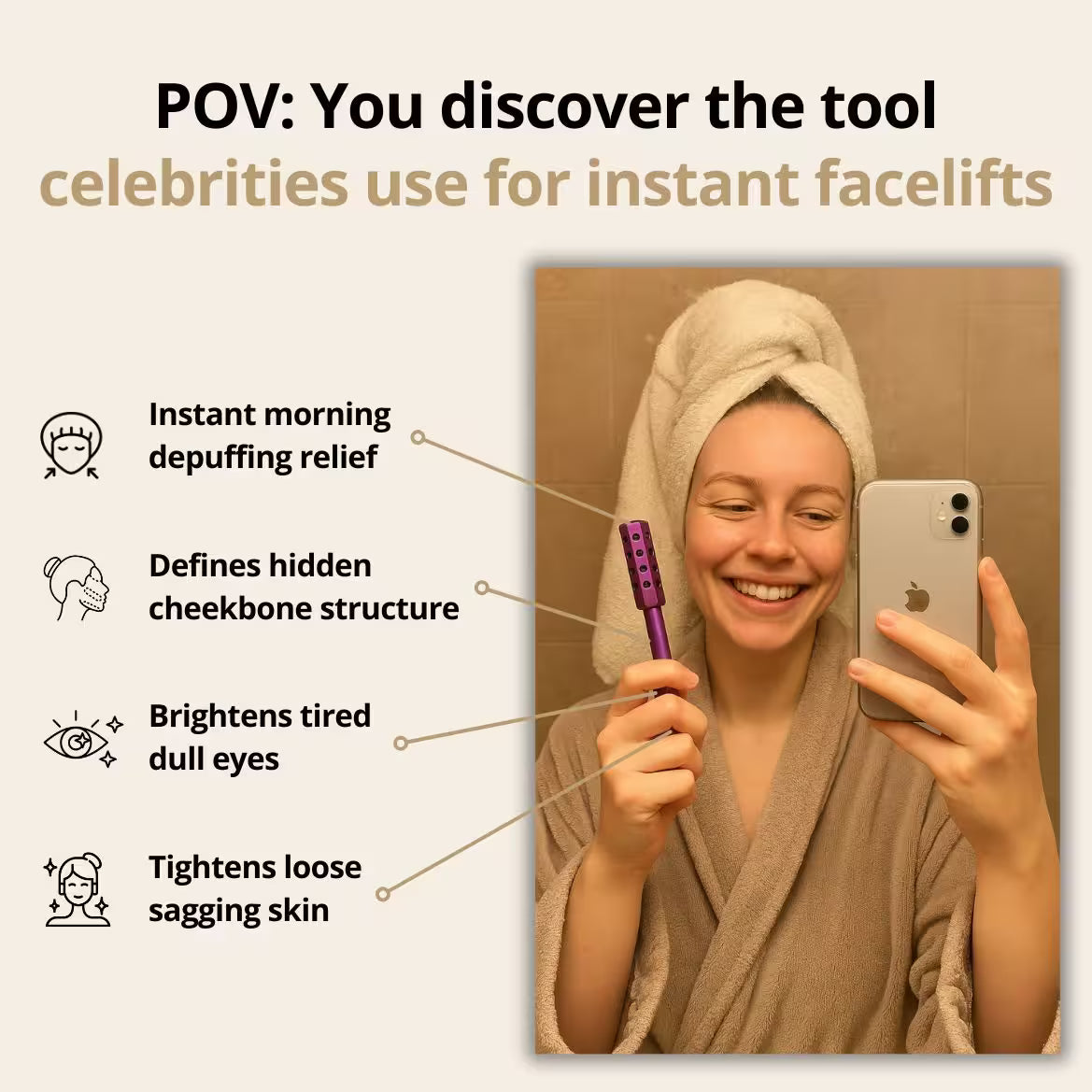 LiftLuxe Face Roller
